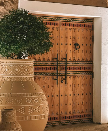 Temple doorway